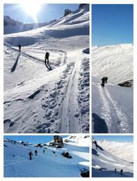 vers le col du Longet vers le col du Longet